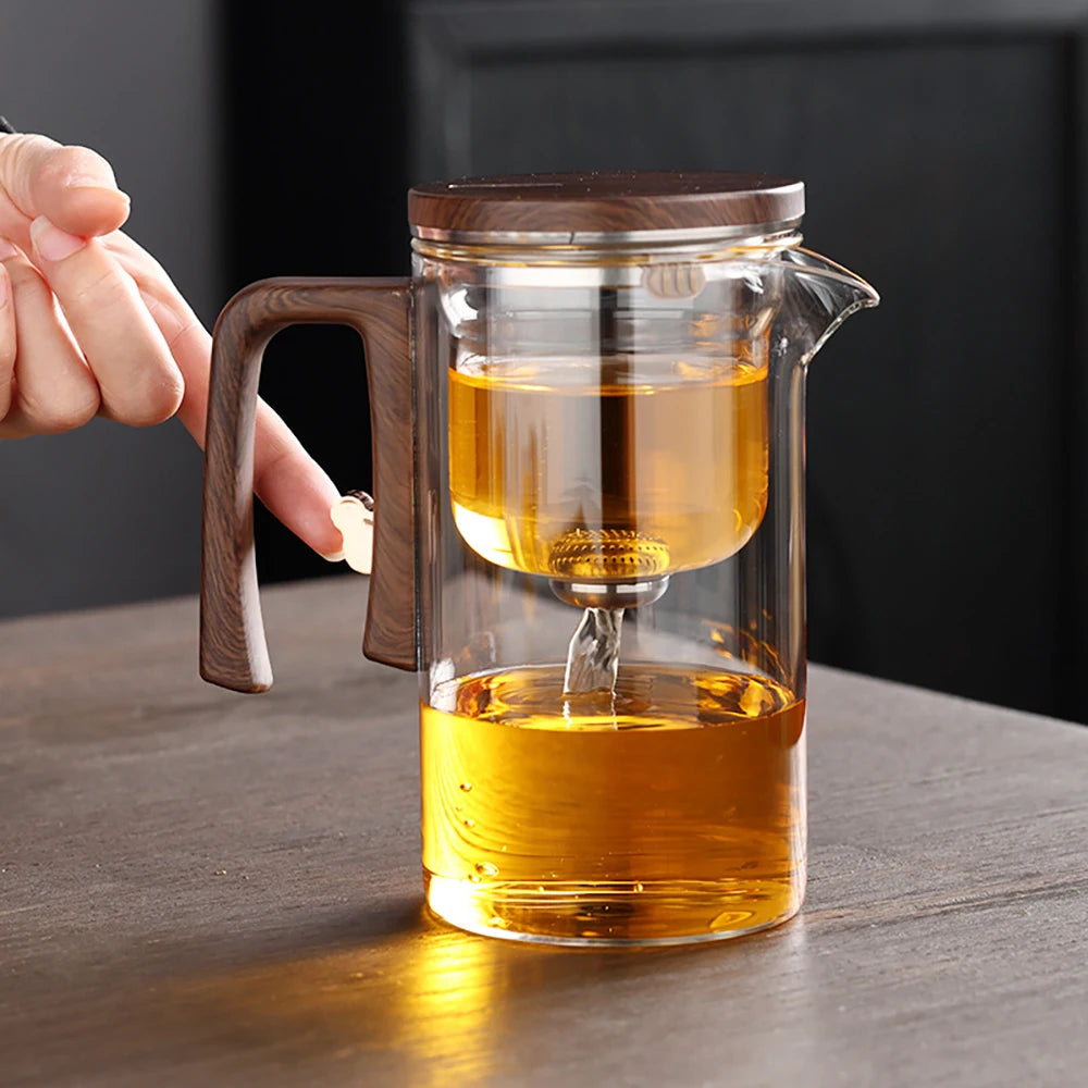 Théière en verre avec infuseur filtre magnétique 520ml - vue 3 sur 6