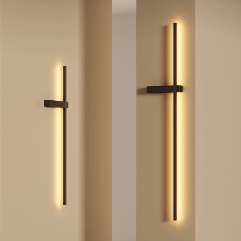 applique murale led minimaliste art déco pour intérieur - vue 3 sur 16