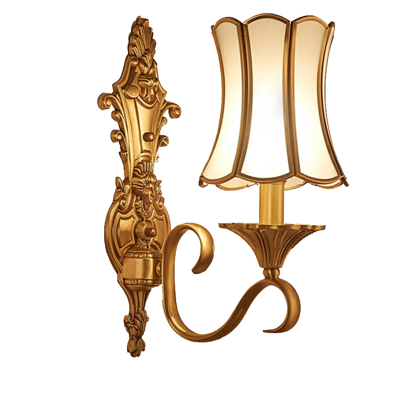 SOFEINA lampe de applique murale LED moderne Design créatif applique en laiton pour la maison salon couloir décor - vue 2 sur 6