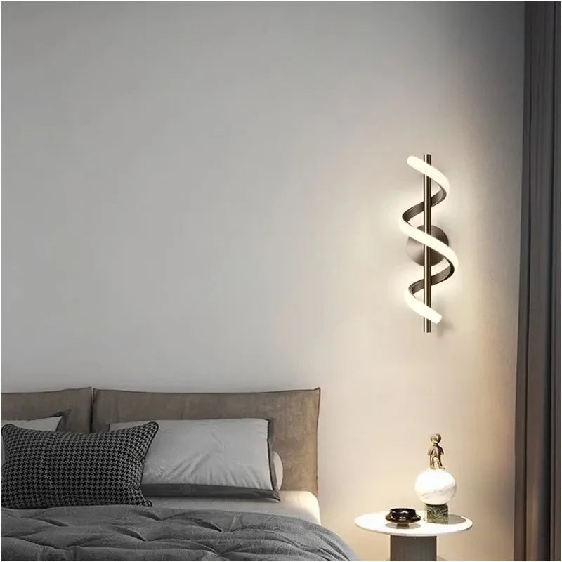 lampe suspendue led design nordique moderne décorative - vue 6 sur 12