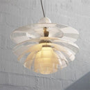 suspension led modernes en acrylique pour intérieur