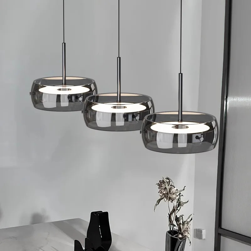 lustre décoratif pour intérieur avec lampes suspendues - vue 7 sur 11