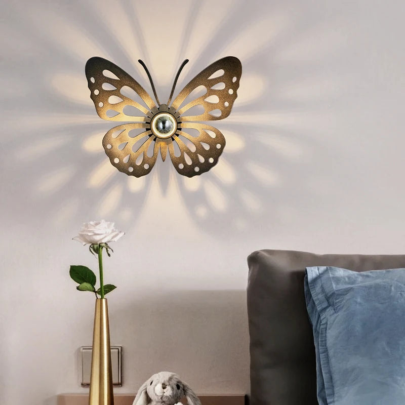 applique murale nordique en fer à led décorative pour intérieur élégant - vue 2 sur 20