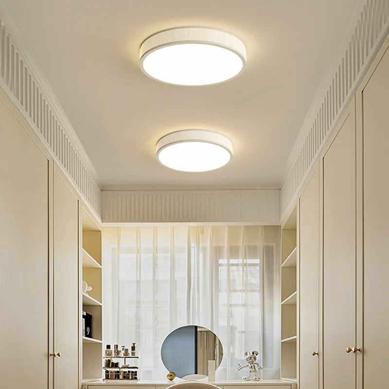 qiyimei led plafonnier style cercle carré pour décoration maison - vue 6 sur 22