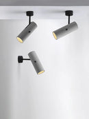 Applique murale led en ciment style industriel projecteur rotatif créatif
