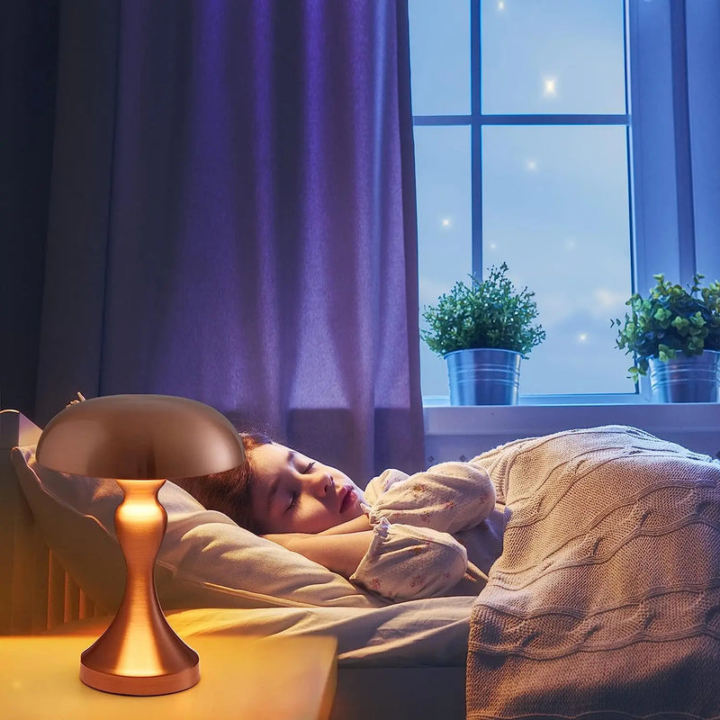 lampe de Table à LED capteur tactile bureau veilleuse Rechargeable sans fil