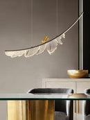 Lustre moderne en cuivre italien