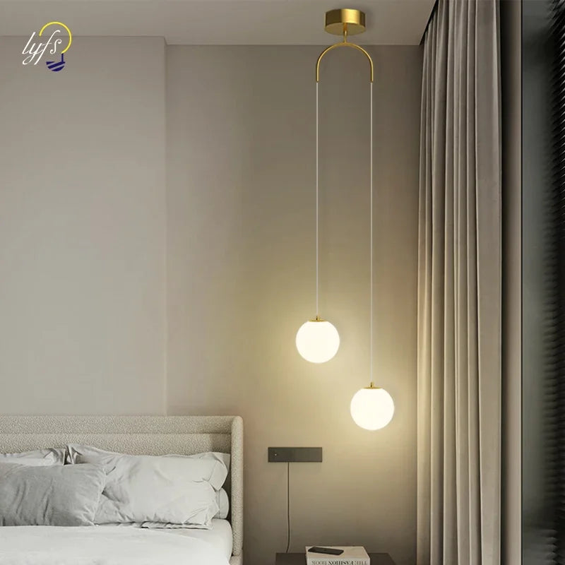 lampe suspendue nordique pour décoration intérieure - vue 4 sur 10