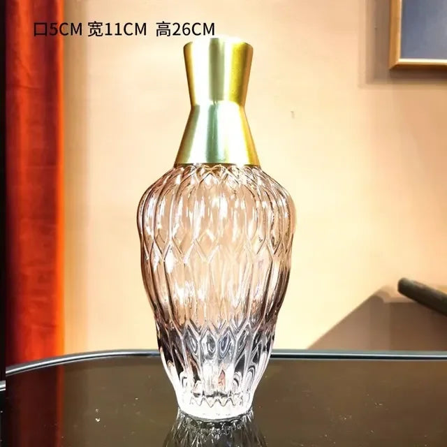 vase en verre décoratif pour arrangements floraux modernes - vue 15 sur 16
