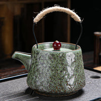 Service a the japonais retro theiere ceramique artisanale