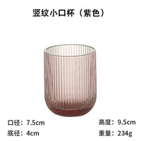 Tasses en verre créatives design boissons maison cuisine
