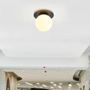 Luminaire Boule Verre Moderne Techo Colgantes