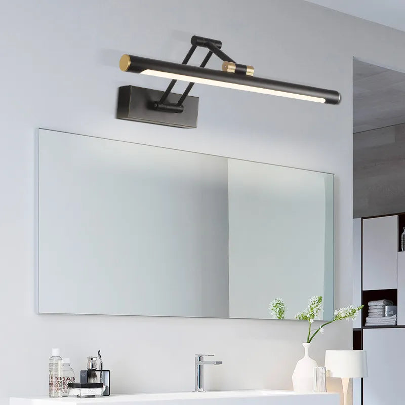 Applique murale LED longue pour miroir de salle de bain