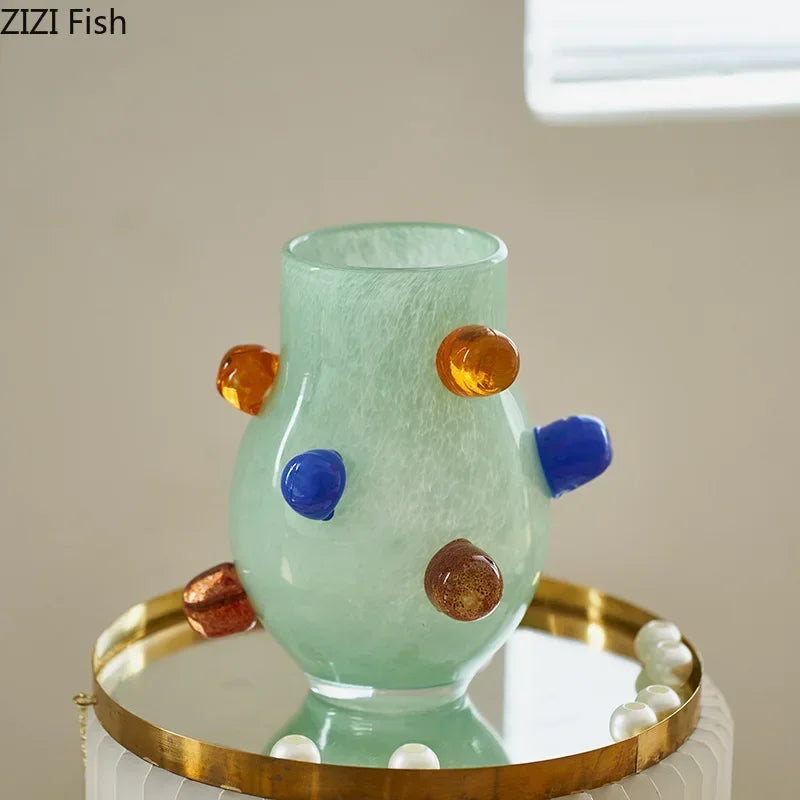 vase en verre créatif pour décoration et arrangement floral - vue 3 sur 10
