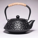 Service théière japonaise fonte émaillée infuseur 800ml