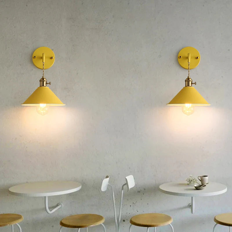 applique murale rétro iorn luminaire décoratif pour intérieur - vue 6 sur 11