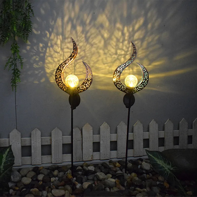 lampe solaire led étanche pour jardin et décoration extérieure - vue 4 sur 12