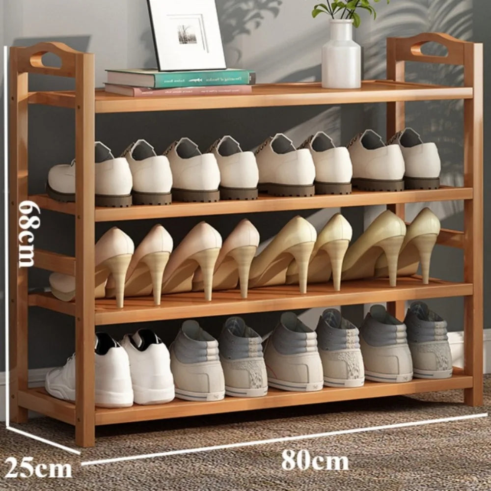 étagère à chaussures intérieure 3 4 5 étages organisateur de rangement multicouche - vue 11 sur 17