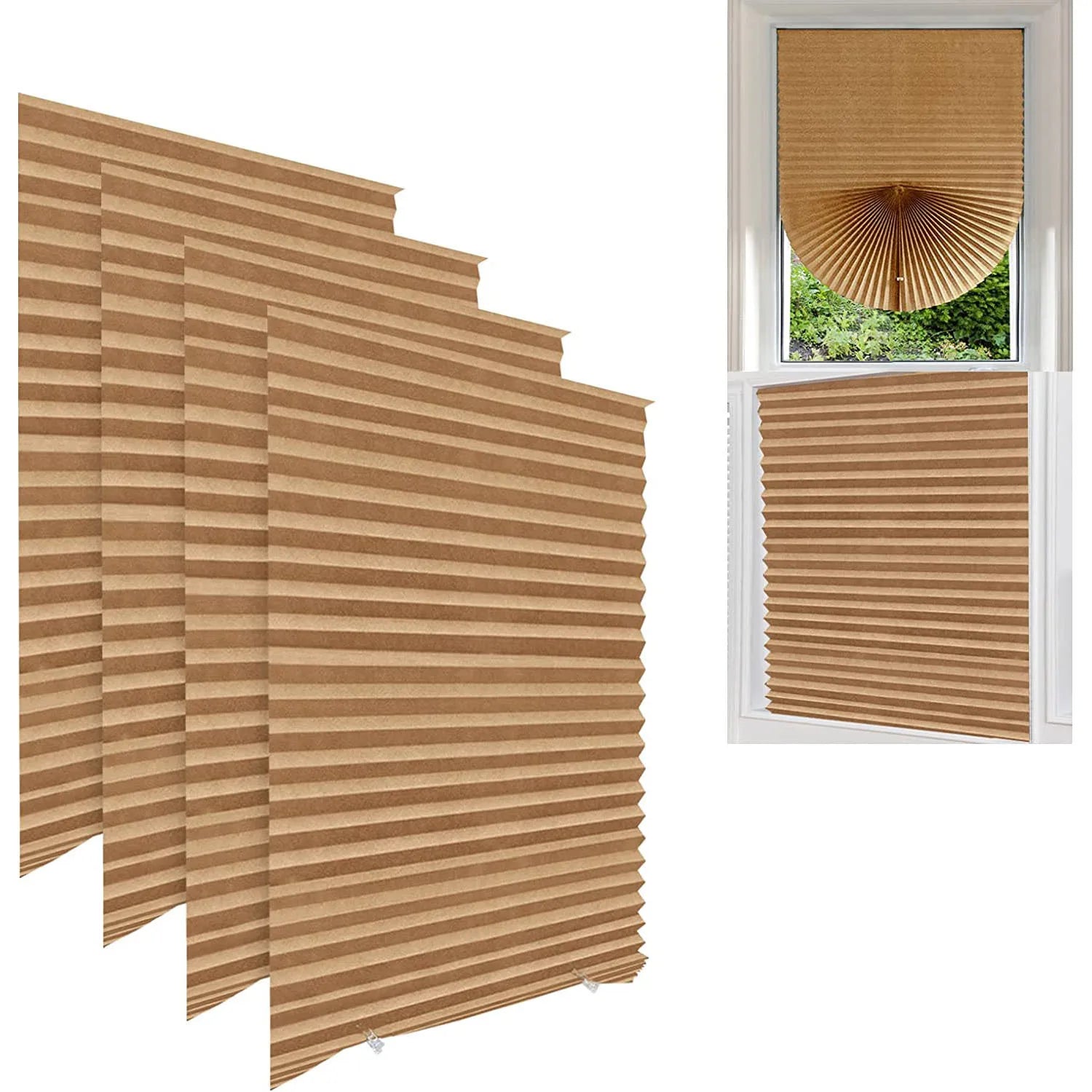 Store enroulable zébré occultant pour fenêtres et portes - vue 9 sur 16