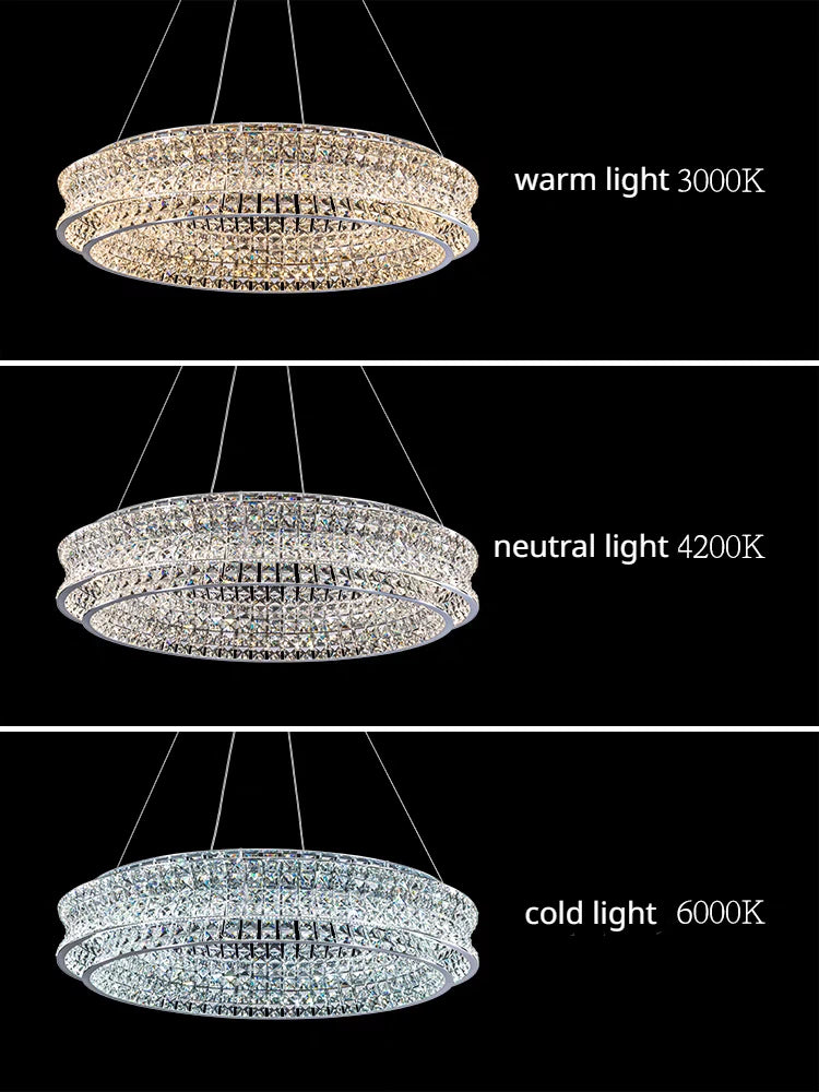 lustre de luxe en cristal pour restaurant bar et hôtel intérieur