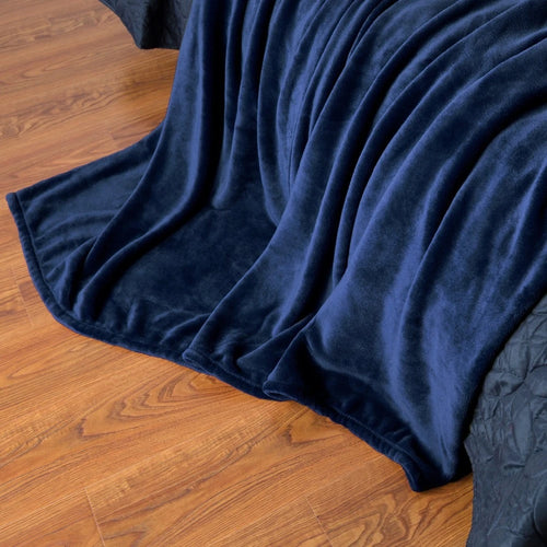 plaid flanelle polaire doux chaud chambre salon uni