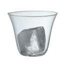 Verre collins léger transparent style cannelé cocktail