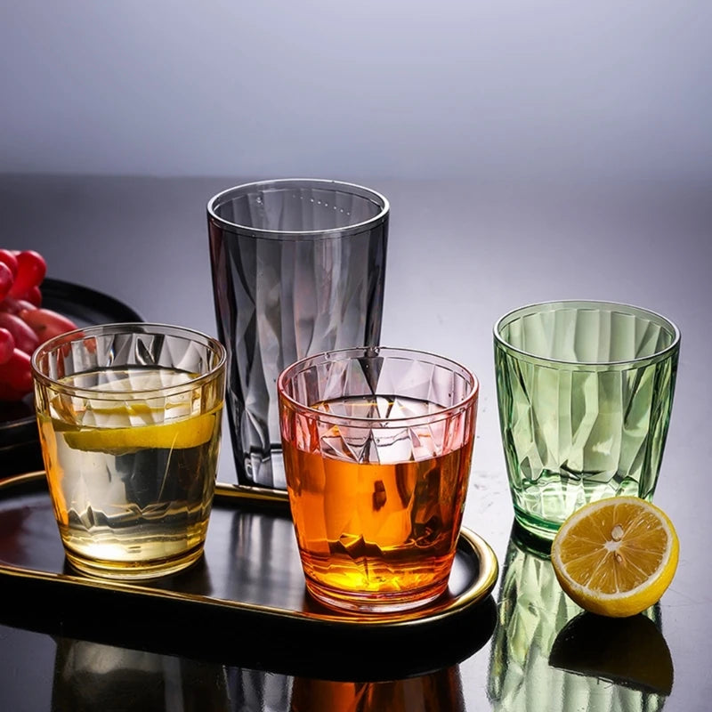 Verres acrylique incassables 210ml reutilisables style bar - vue 5 sur 7