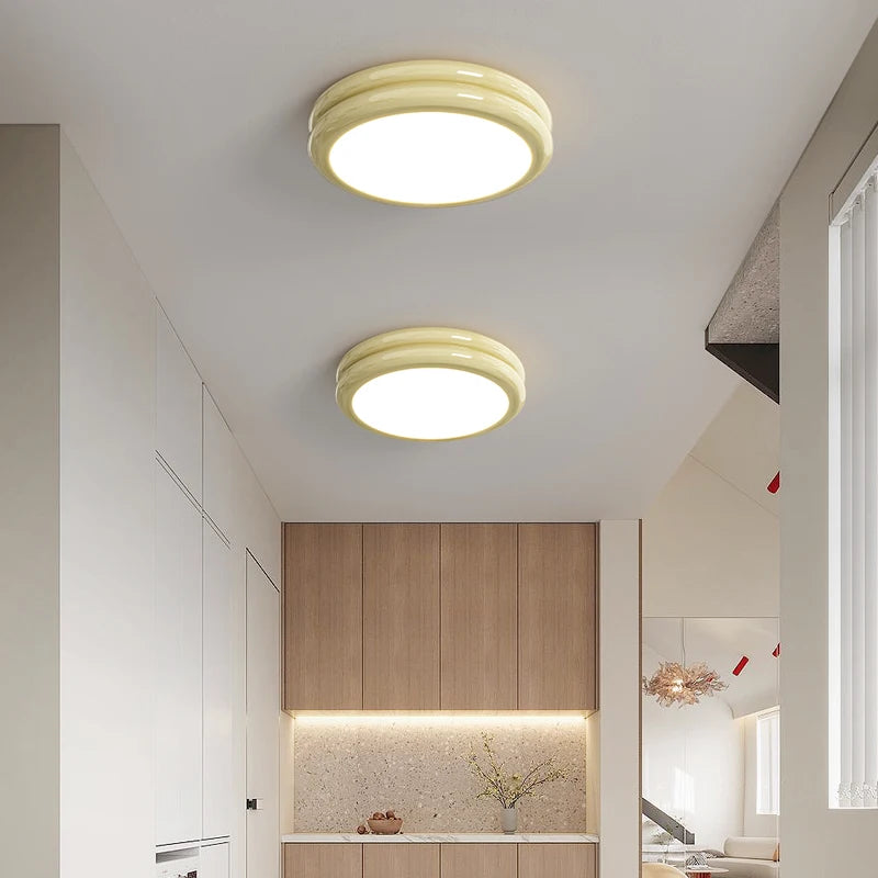 Plafond moderne à LEDs lumière plafond lustre lampe couloir allée couloir pour salon chambre salle à manger cuisine - vue 4 sur 12