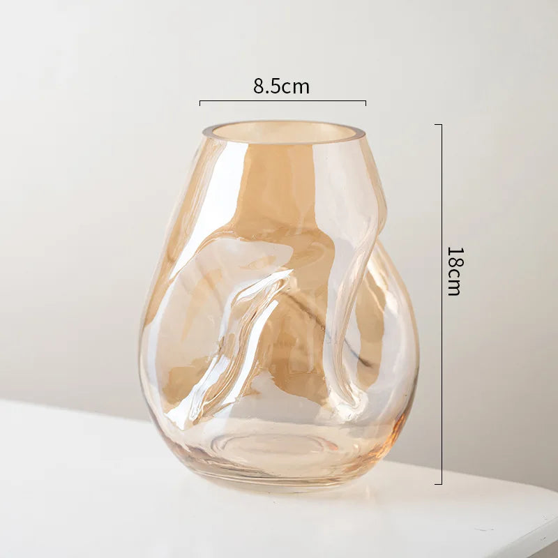 vase en verre pour arrangement floral décoration moderne - vue 8 sur 10
