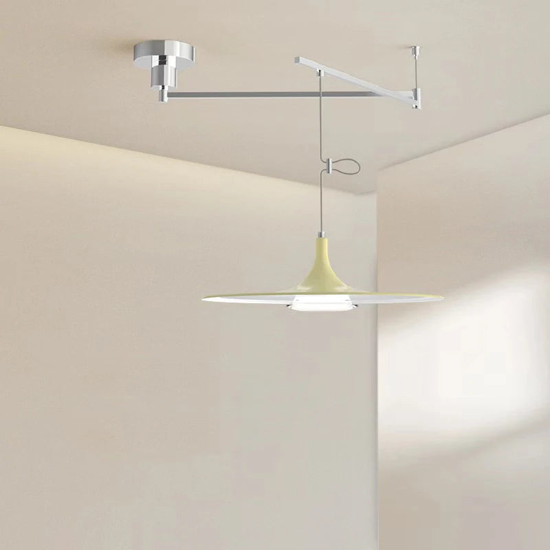 lustre minimaliste avec bras oscillant pour intérieur
