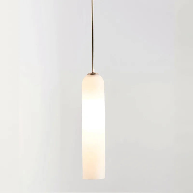Moderne LED verre nordique suspension lumière Suspension lustres créatifs salon chevet chambre intérieur suspendus luminaires - vue 6 sur 12