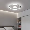plafonnier led ultra mince rond moderne montage en surface