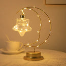 Lampe LED fer lune étoiles enfants