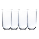Verres fins style collins cocktail whisky jus eau