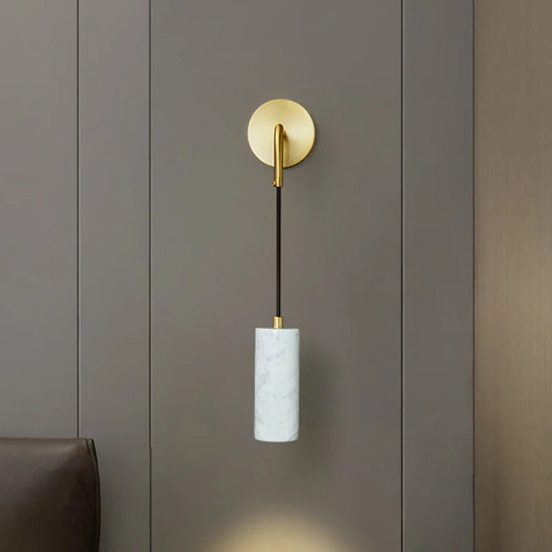 applique murale en marbre italien pour décoration intérieure nordique - vue 4 sur 8