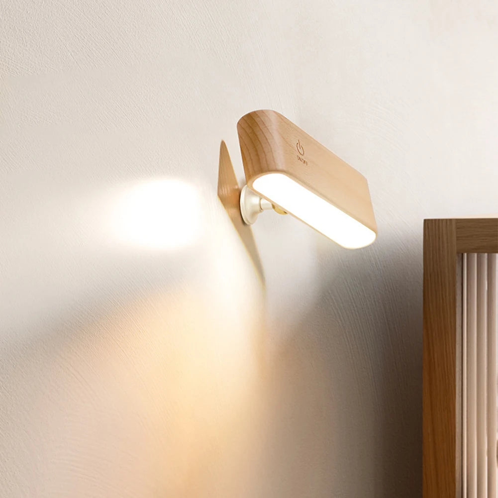 applique murale led rechargeable rotation 360° avec fonction mémoire