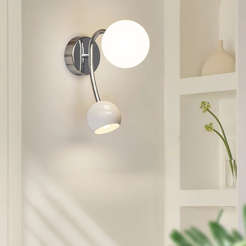 NOUVELLE boule ronde applique murale haut vers le bas applique murale chambre lampes de chevet salon allée couloir balcon appliques rouge vert jaune