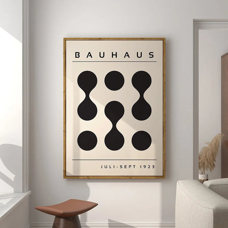 affiches abstraites boho lignes géométriques nordiques pour décoration intérieure