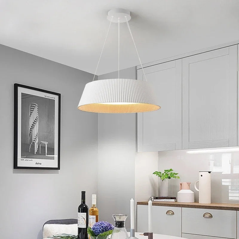 Suspension LED au plafond en Grain de bois - vue 4 sur 10