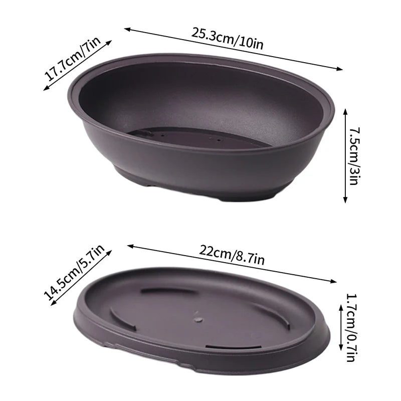 pots de fleurs rectangulaires imitation argile pour jardin extérieur - vue 30 sur 30