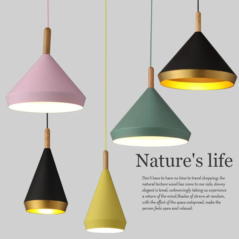 lampes suspendues modernes pour barre de décoration