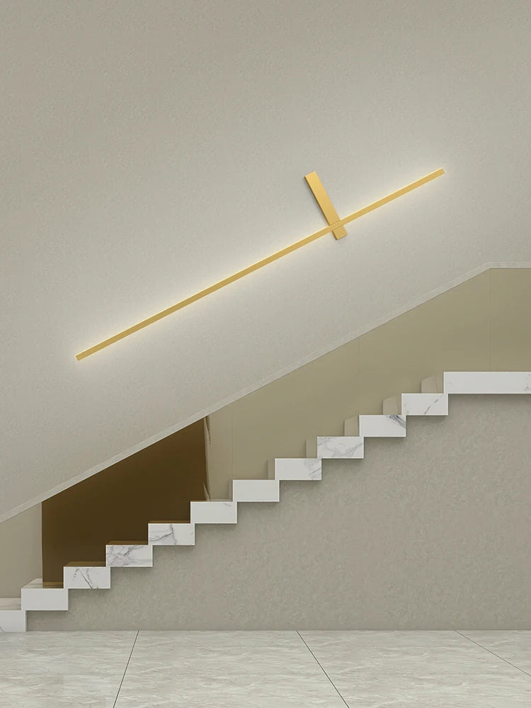 applique murale minimaliste moderne pour ligne de fond télévision