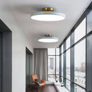Plafonnier moderne led doré et métal
