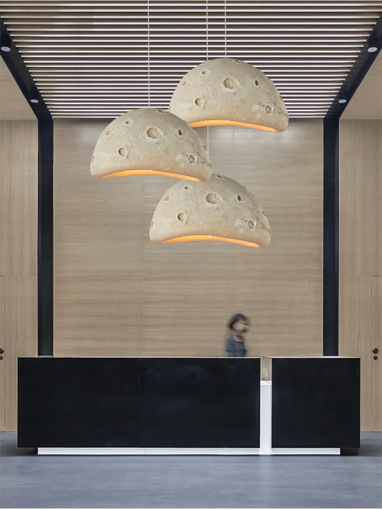 lustre led style nordique wabi sabi créatif artistique