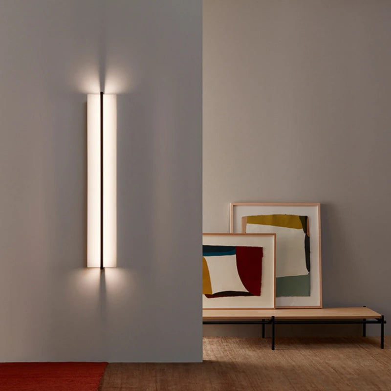applique murale led minimaliste rectangle