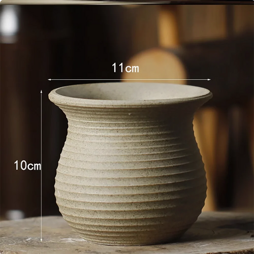 moule en silicone pour pots de fleurs en béton