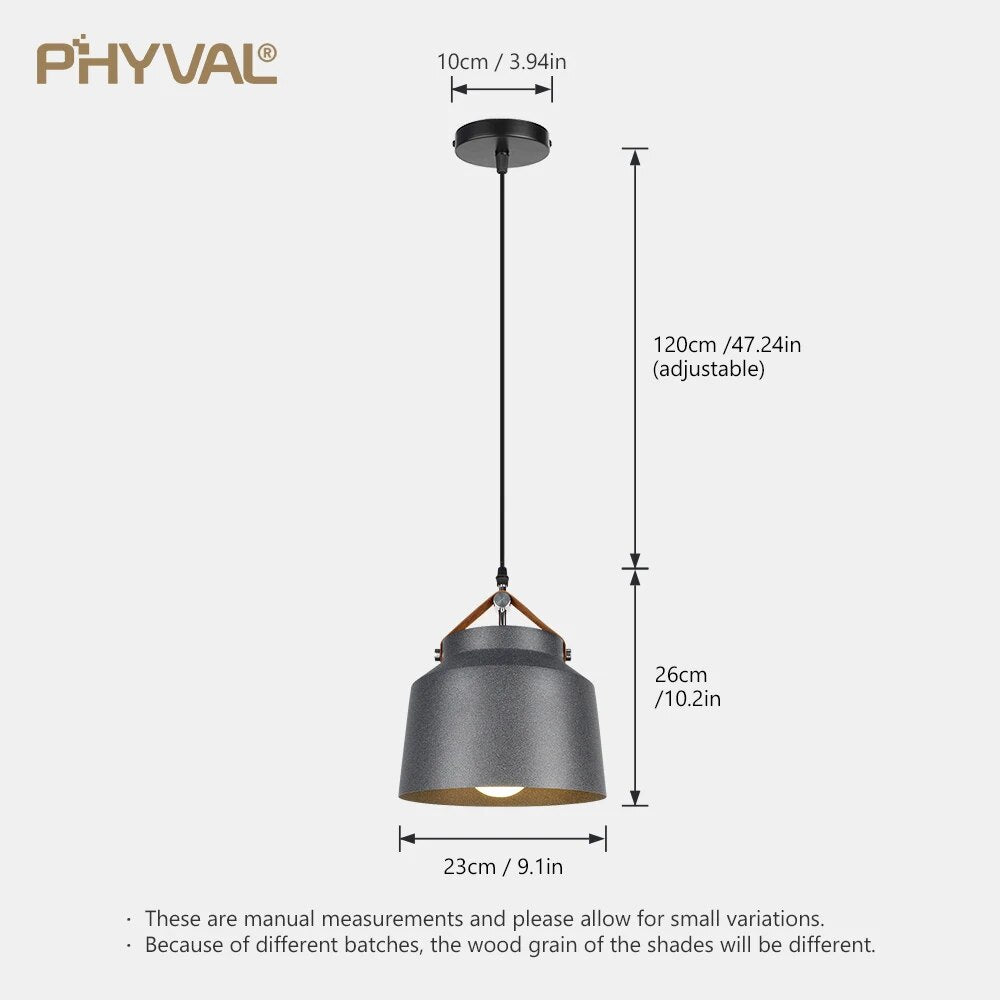 Suspension LED nordique avec hanse - vue 5 sur 14