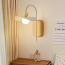 applique murale nordique en bois led pour bureau restaurant
