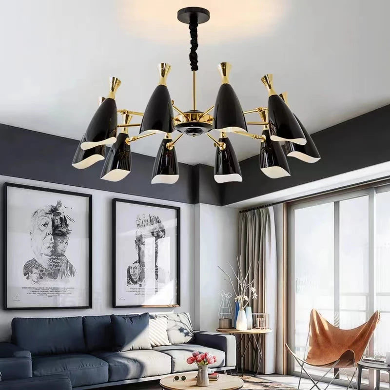 lustre moderne design nordique pour intérieur élégant - vue 6 sur 14