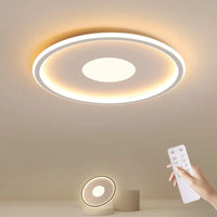 plafonnier led ultra mince rond moderne montage en surface